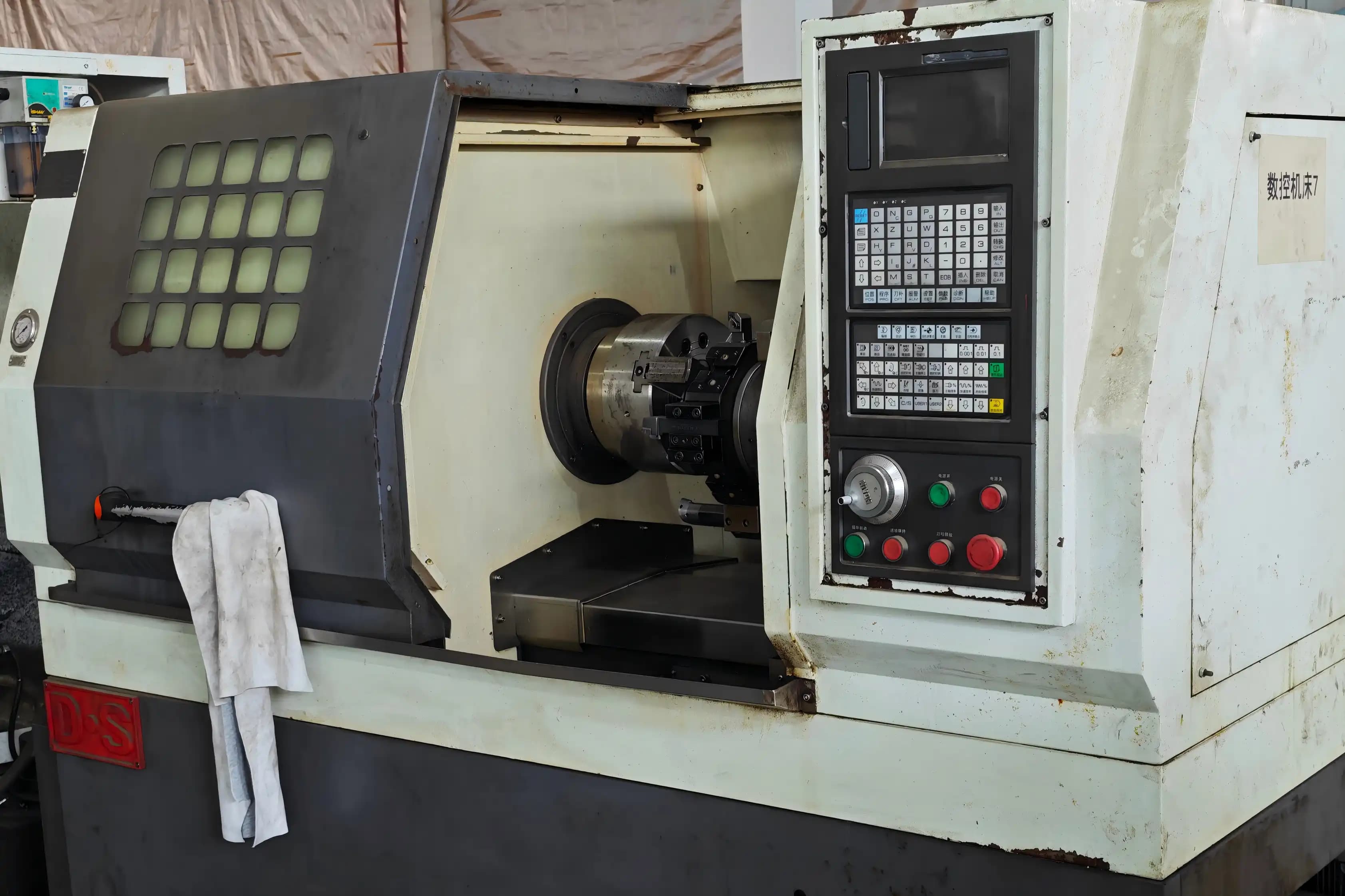 High-Precision CNC Lathe on SCPM's cnc turning floor