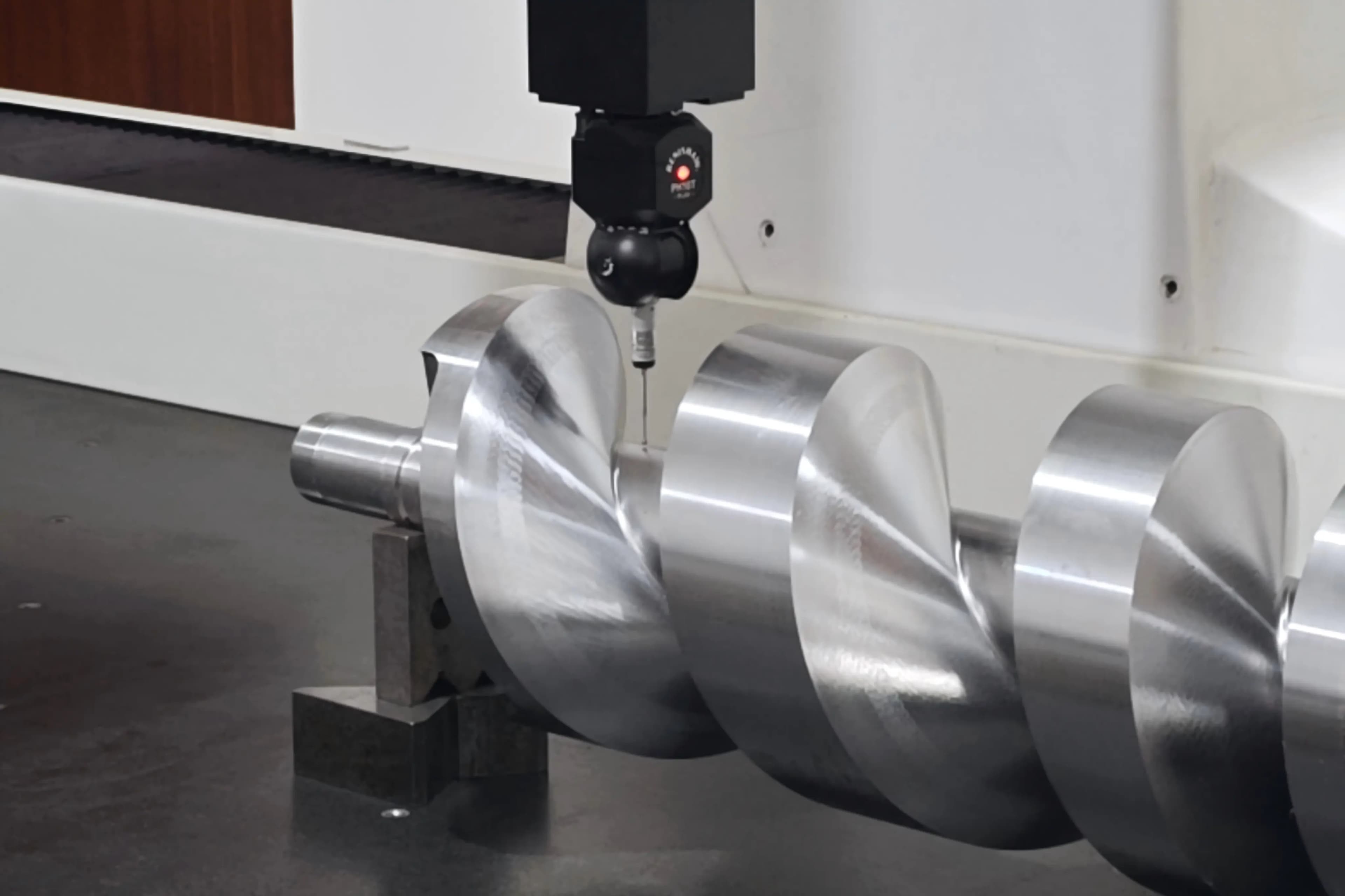 CMM verification of a multi-tasking-machined component after single-setup turn-mill at SCPM