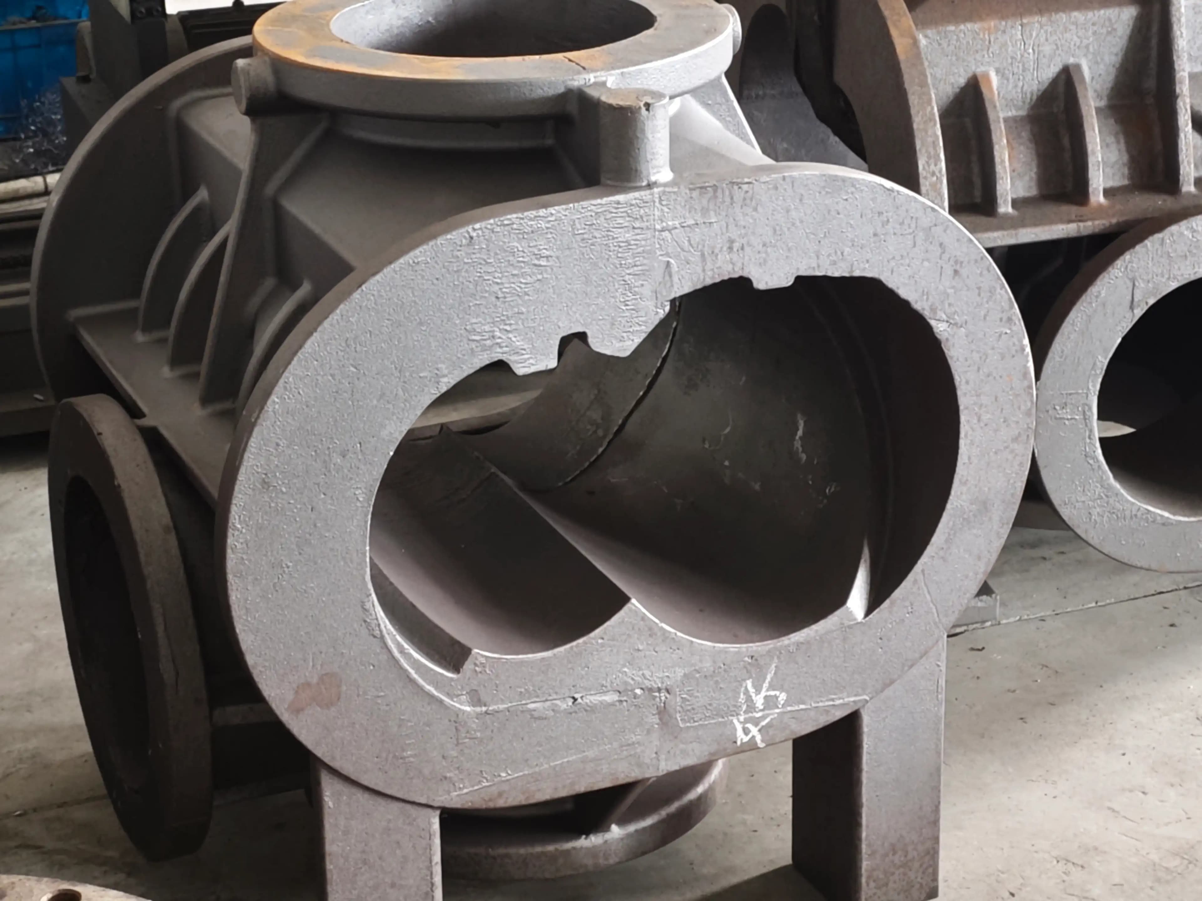 Casting cleaned, stress-relieved, and shipped to our floor